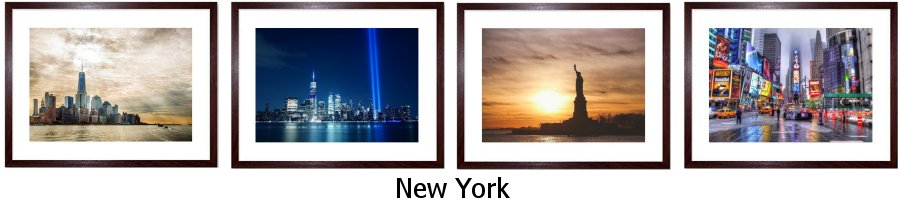 New York Framed Prints
